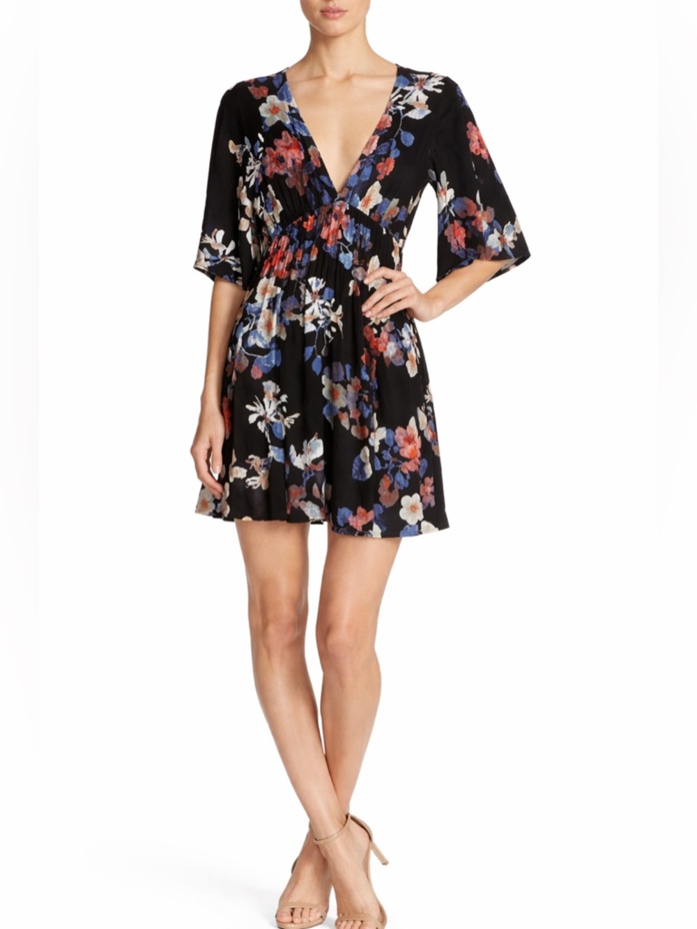 Lovestitch Floral Print Romper